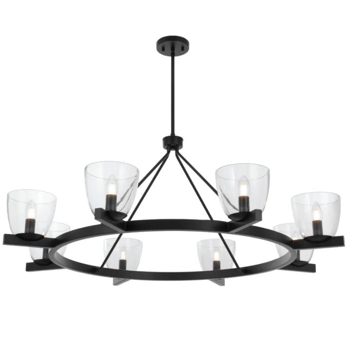 RADAM 8 Pendant Light - Black