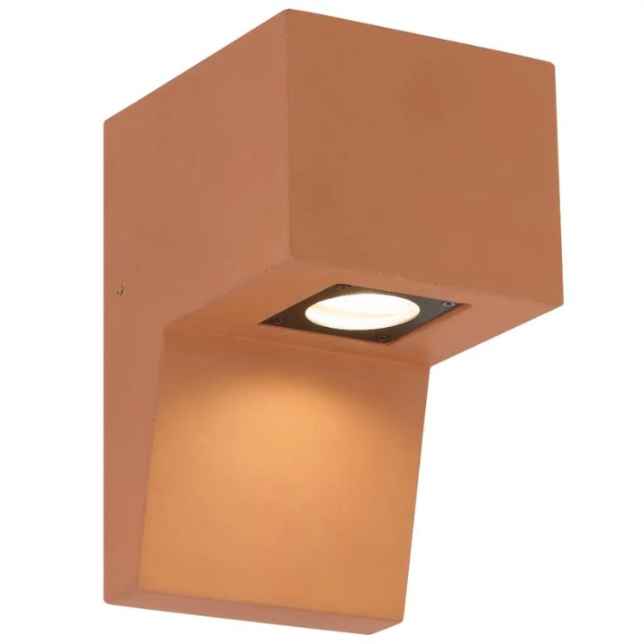 ENGAR Gypsum Indoor Wall Light - Terracotta