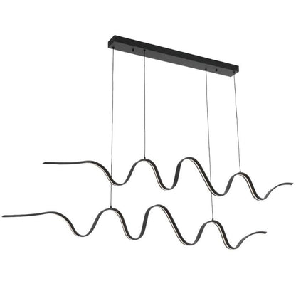 OSELIA Linear Pendant Light - Black