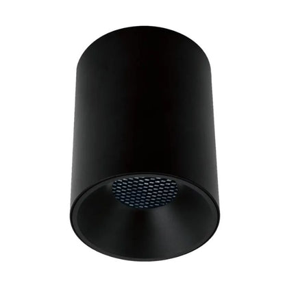 NERO 12W Surface Mounted Downlight with Honeycomb - Black