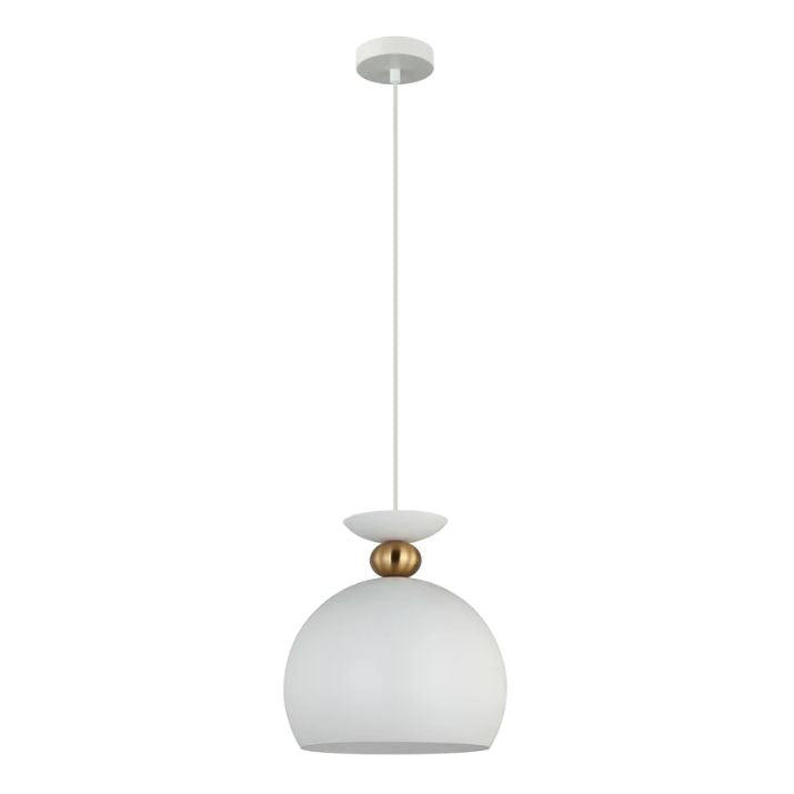 KANSI: Interior Wine Glass Shape Pendant Lights - Matte White