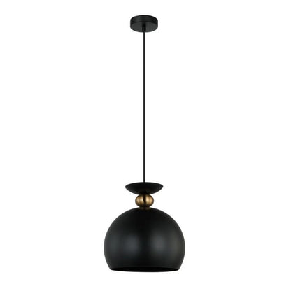 KANSI: Interior Wine Glass Shape Pendant Lights - Matte Black