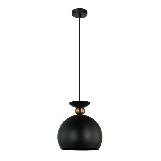 KANSI: Interior Wine Glass Shape Pendant Lights - Matte Black
