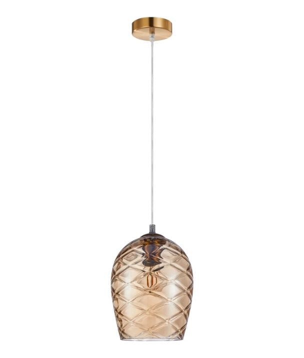 NETA: Interior COFFEE Wine Glass Shade Segmented Pendant Lights