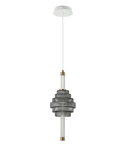WAND: Interior LED Tri-CCT Spinning Top Pendant Lights IP20 - Smokey Grey