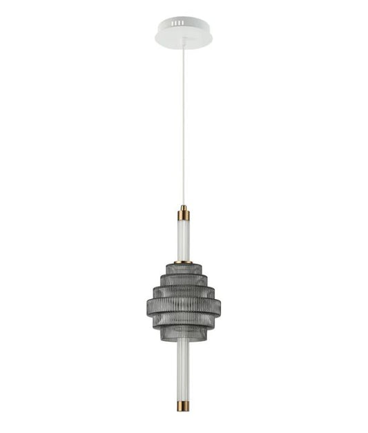 WAND: Interior LED Tri-CCT Spinning Top Pendant Lights IP20 - Smokey Grey