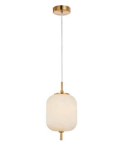 PINO: Interior Opal Matte Mirror Finish Jar Pendant Lights