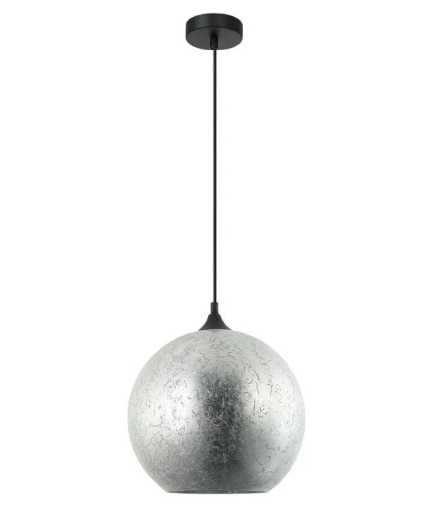 ROCHE: Interior Wine Glass Shape Chrome Glass Pendant Light