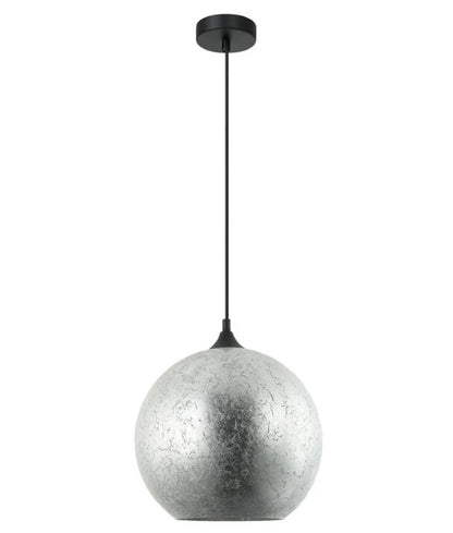 ROCHE: Interior Wine Glass Shape Chrome Glass Pendant Light