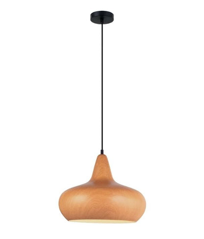LIGNA: Retro Wine Glass Replica Wood Pendant Light