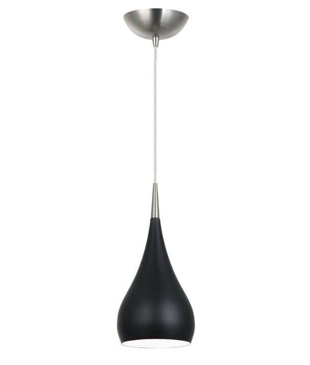 ZARA: Modern Bell Shape Pendant Lights - Black