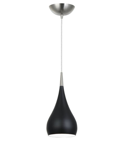 ZARA: Modern Bell Shape Pendant Lights - Black