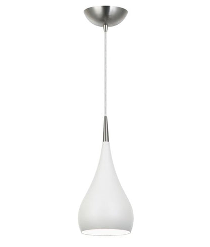 ZARA: Modern Bell Shape Pendant Lights - White