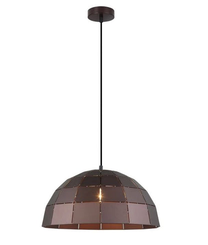 ARMIS7: Retro Tiled Dome Shape Pendant Lights - Coffee
