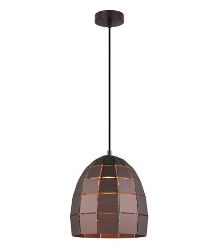 ARMIS4: Retro Tiled Ellipse Shape Pendant Lights - Coffee
