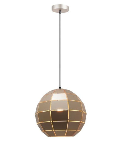 ARMIS: Retro Tiled Wine Glass Shape Pendant Light - Champagne Gold