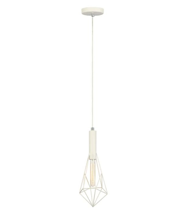 WHITEBAND Small Diamond Shape Bird Cage Pendant Light