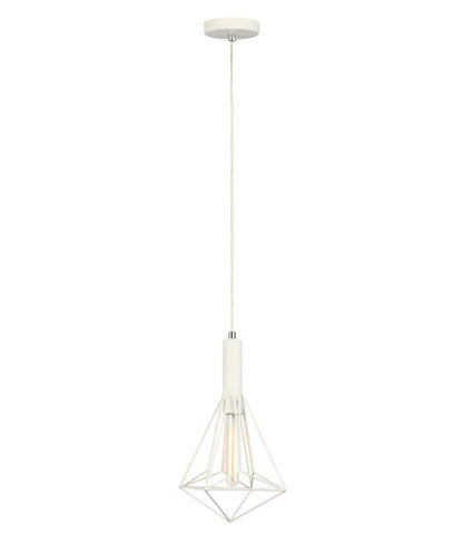 WHITEBAND: Diamond Shape Bird Cage Pendant Light