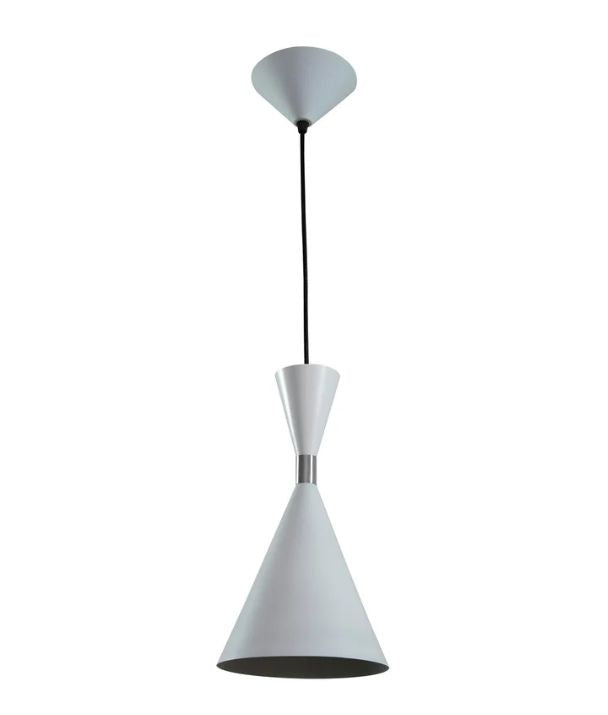 CLASSIC: Cone Shape Pendant Light - White