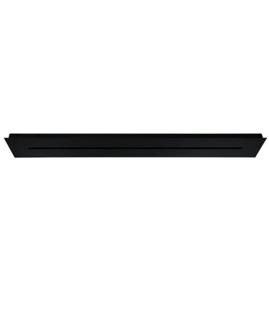 CLUSTER: Pendant Canopies (Rectangular) - Matte Black