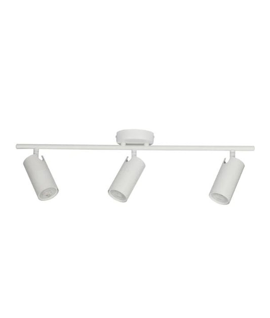 LENGAN: Interior Three Heads Adjustable Round Base Spot Light - White
