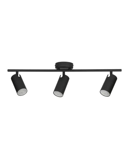 LENGAN: Interior Three Heads Adjustable Round Base Spot Light - Black