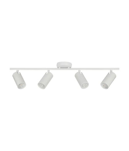 LENGAN: Interior Four Heads Adjustable Round Base Spot Light - White