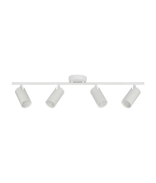 LENGAN: Interior Four Heads Adjustable Round Base Spot Light - White