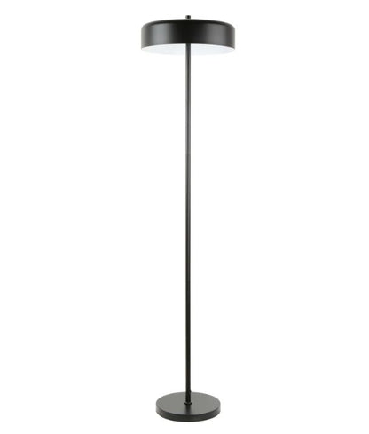 KELLO: Interior Drum Shade Floor Lamp - Matte Black