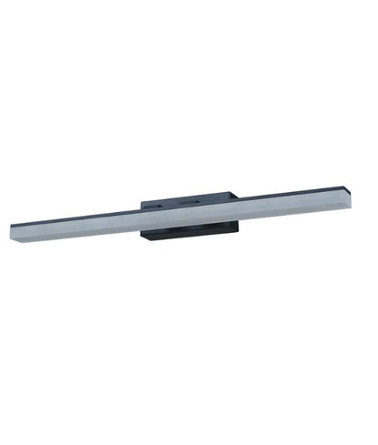 VANITAS: Interior LED Tri-CCT Vanity / Picture Wall Lights IP44 (L370mm) - Black/Small