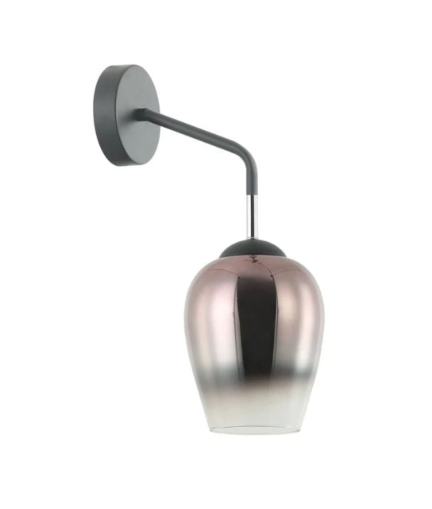 VINUM: Interior Wine Glass Shape with Copper Coloured Fading Effect Wall Light
