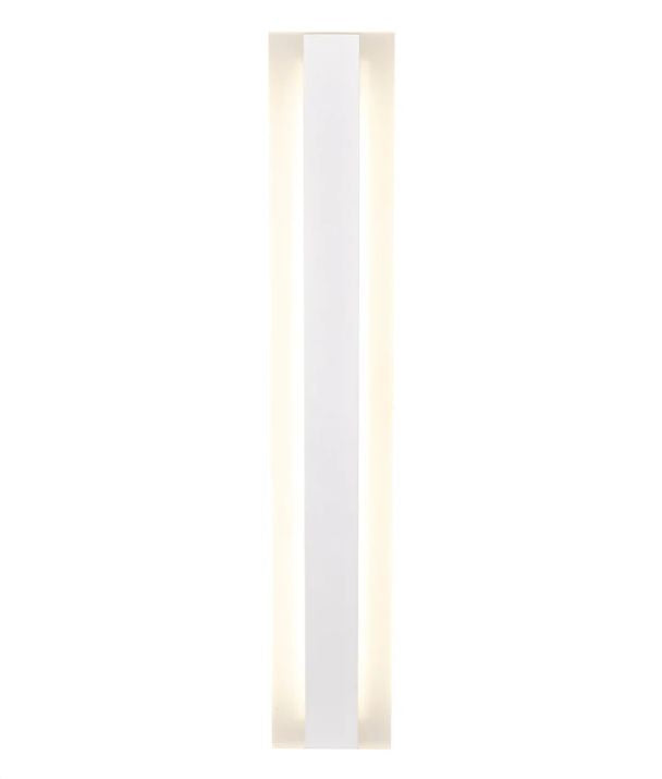 BANDA: LED Tri-CCT Rectangular with Frosted Diffuser Wall Light IP65 - White 1450mm