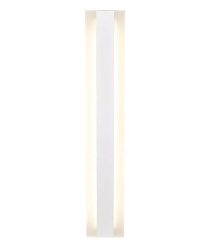 BANDA: LED Tri-CCT Rectangular with Frosted Diffuser Wall Light IP65 - White 1450mm