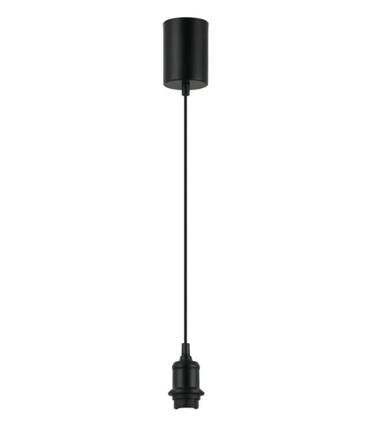 D.I.Y. Plug-in Pendant Light Suspension Kit - Black
