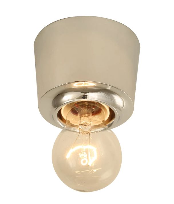 D.I.Y. Batten Fix Ceiling Light Cover - Chrome