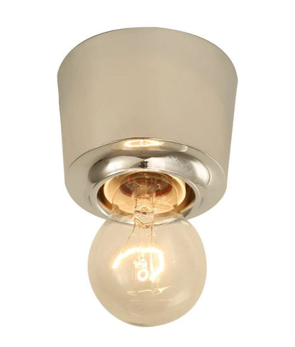 D.I.Y. Batten Fix Ceiling Light Cover - Chrome