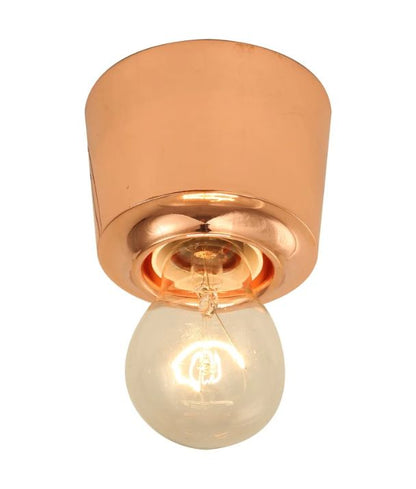 D.I.Y. Batten Fix Ceiling Light Cover - Copper Colour