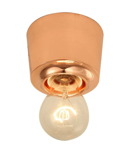 D.I.Y. Batten Fix Ceiling Light Cover - Copper Colour