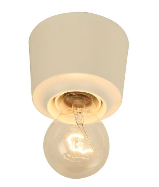 D.I.Y. Batten Fix Ceiling Light Cover - White
