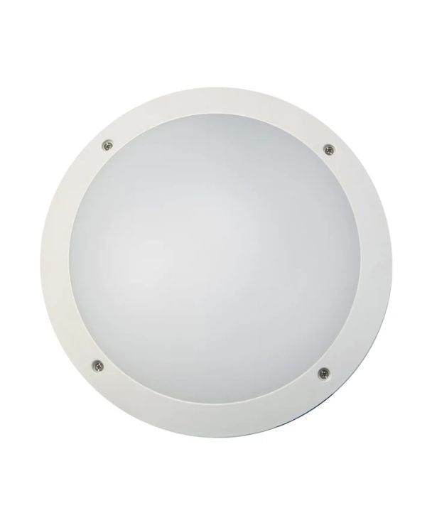 BULK: Round LED Bulkhead Lights IP66 IK10 - White