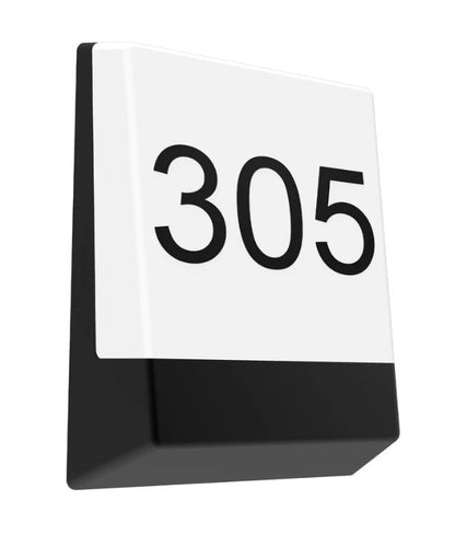 BULK: LED Bulkhead Letter Box Lights IP65 IK10 - Black