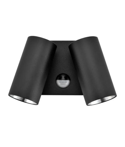 SEC: Surface Mounted LED Tri-CCT Single Adjustable Wall/Pillar Light IP65 - With Sensor