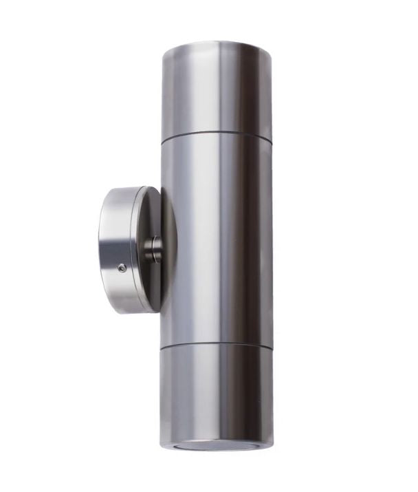 MR16 Exterior Wall Pillar Spot Lights (Titanium Aluminium) IP65 - Up/Down