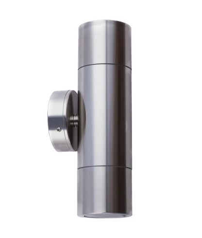 MR16 Exterior Wall Pillar Spot Lights (Titanium Aluminium) IP65 - Up/Down