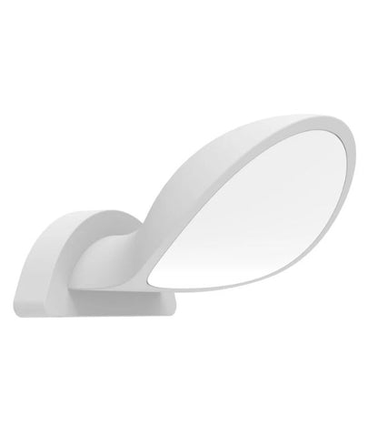 BOCINA: Exterior LED Semicircle Surface Mounted Wall Lights IP65 - White