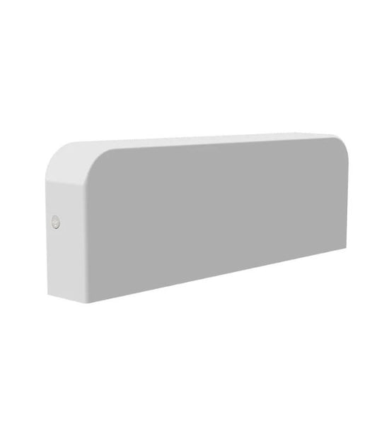 KUK: LED Surface Mounted Rectangular Wall Lights IP54 - White