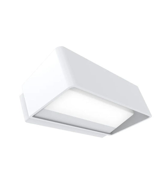 TOPATRI: LED Tri-CCT Exterior Surface Mounted Up/Down Wall Lights IP65 - White