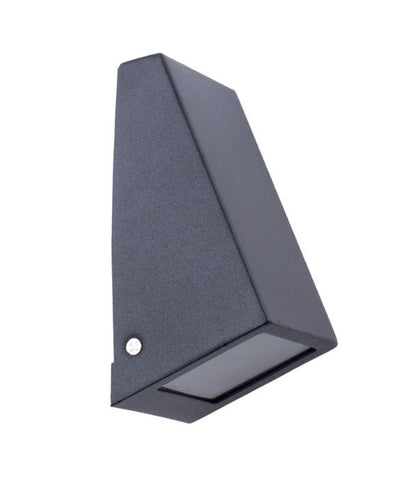 WEDGE: Exterior Wall Wedge Surface Mounted Lights IP44 - Black