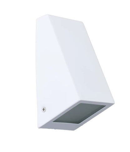 WEDGE: Exterior Wall Wedge Surface Mounted Lights IP44 - White