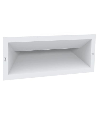 BRICKTRI: LED Tri-CCT Exterior Recessed Rectangular Wall / Brick Lights IP65 - White